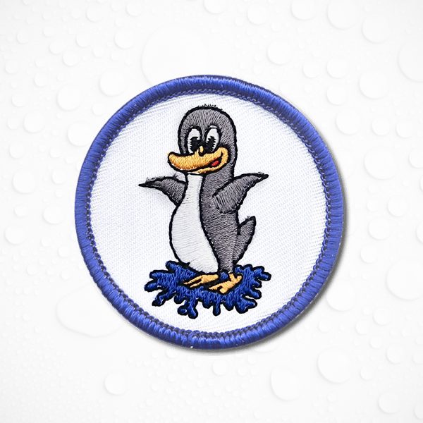 Schwimmabzeichen Pinguin